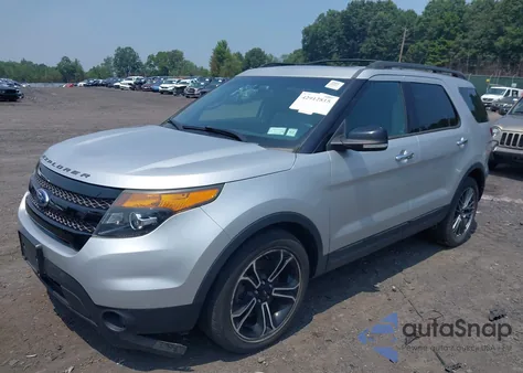 2014 Ford Explorer Sport from USA, damaged, VIN 1FM5K8GT1EGC43910